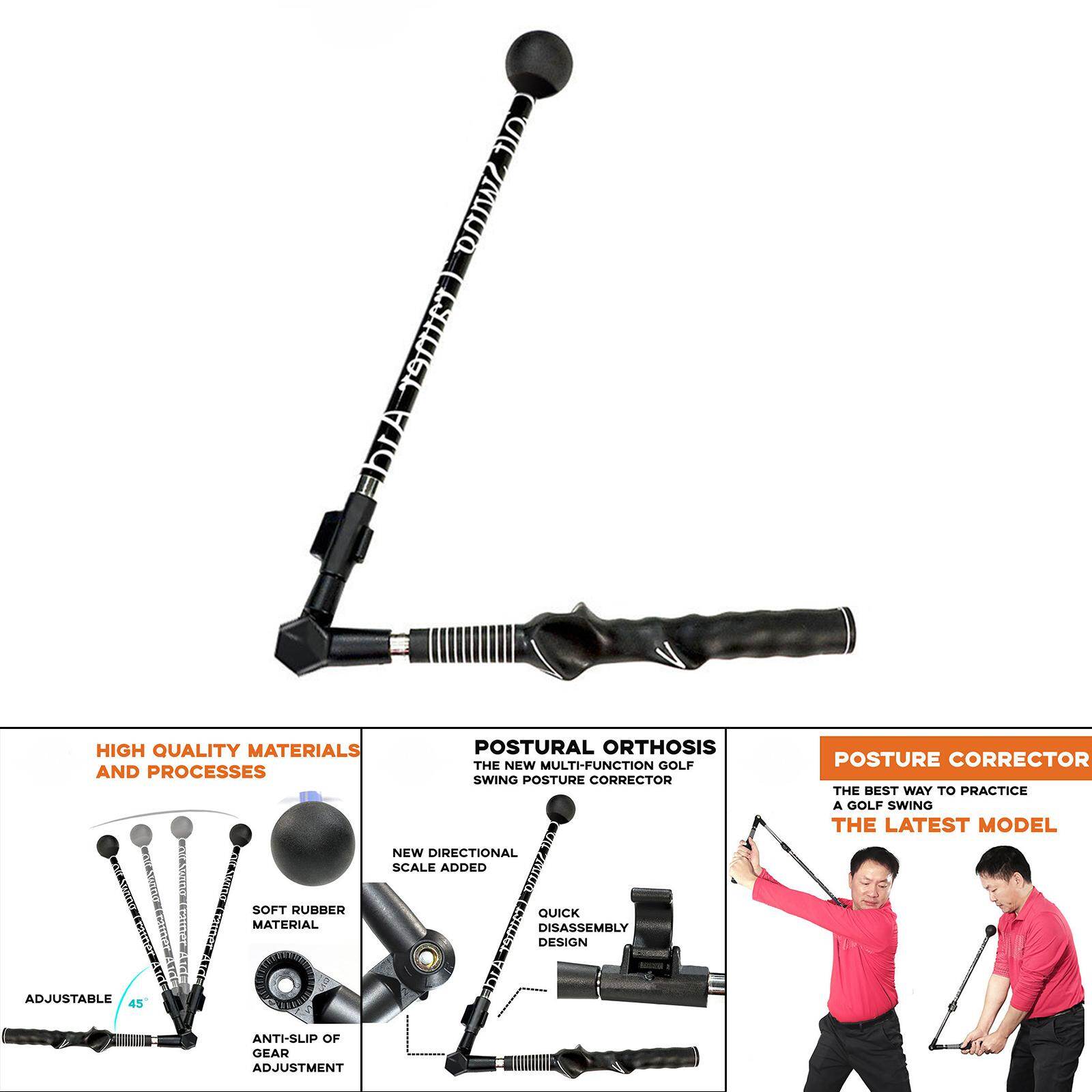 BNSTAR Golf Swing Trainer Posture Training Corrector Aids Arm Swing Wrist