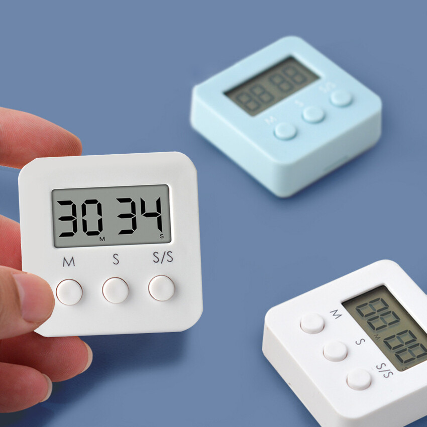LCD quản lý hẹn giờ học sinh học Tự Kỷ Luật Đồng hồ bấm giờ có chức năng nhắc việc Mini dễ thương Đồng hồ báo thức điện tử dụng cụ nhà bếp
