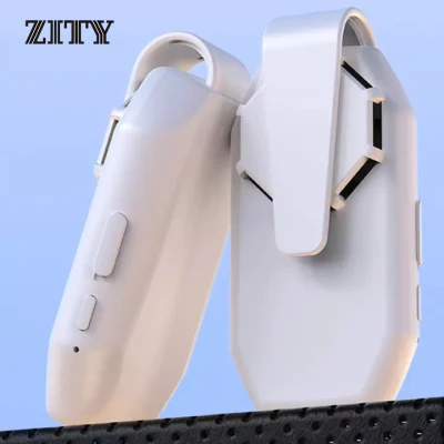 Zity Face mask small fan small USB mini portable personal wearable dormitory breathable summer office clip fan rechargeable cooling mute dustproof ventilation fan