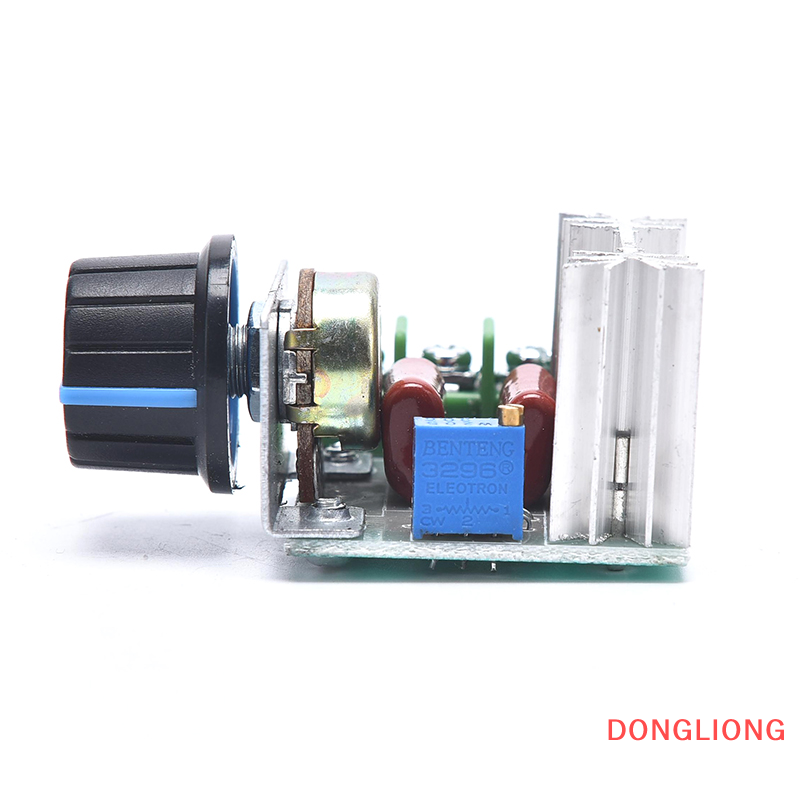 DONGLIONG Dimmer 220V 2000W Speed Controller Dimmer Switch Electronic Voltage Regulator