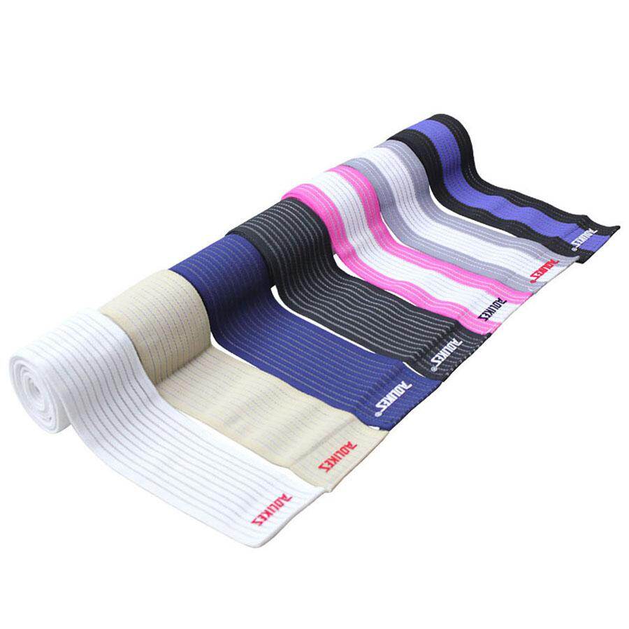 Yoomee 2 Chiếc Băng Thun Băng Giá Đỡ Đầu Gối Thể Thao Dây Đeo Băng Bảo Vệ Ống Chân Bảo Vệ Nén Cho Mắt Cá Chân Chân Bọc Cổ Tay Băng Quấn Quần Legging Kneepad Độ Co Giãn Cao 120 Cm Dây Đeo