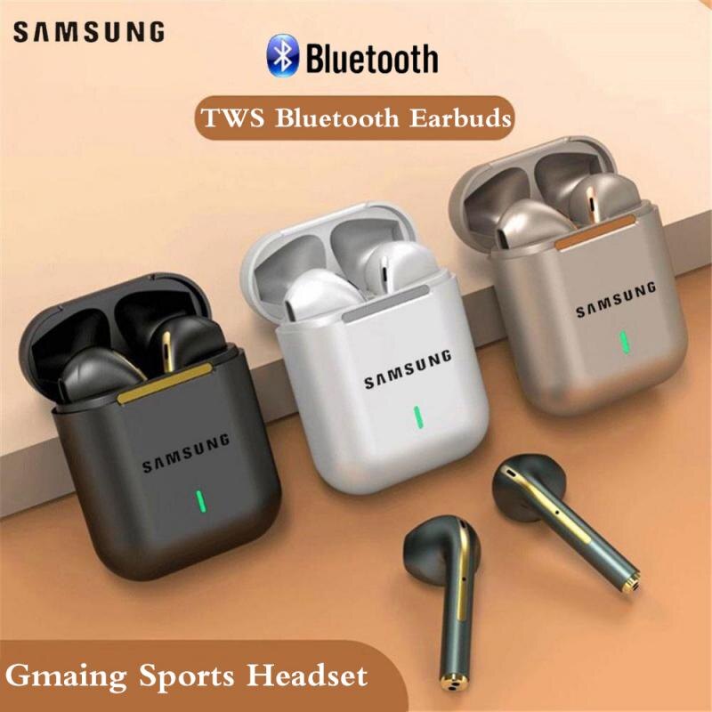 🔥cod+free+ready stock🔥samsung j18 bluetooth earphones wireless gamers headset hifi stereo sound with mic earhuds