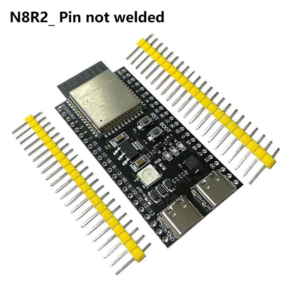 FocusAi Esp32 ESP32-S3 Wifi Bluetooth Internet của sự vật Dual Type-C bảng mạch phát triển bảng mạch nhân ESP32-S3-DevKit C n8r2
