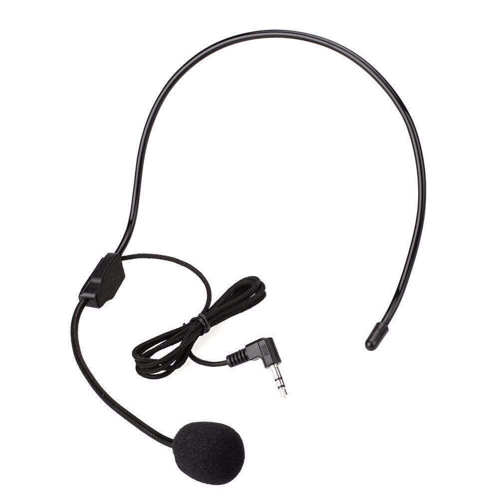 3.5Mm Có Dây Micro đeo tai Microfone Mic Cho Thiết bị khuếch đại giọng nói Loa Loa ngoài Cho Bài Giảng Giảng Giảng Dạy Hội Nghị Hướng Dẫn