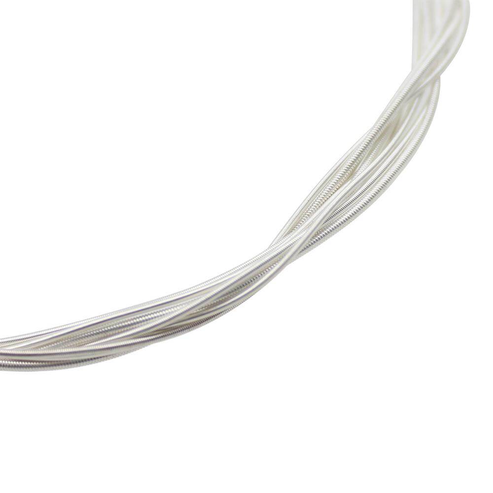 [okoogee]【Hot sale】 IRIN 06 Classical guitar strings have copper material silver plated with core nylon black, 1st-6 (.028-.043)
