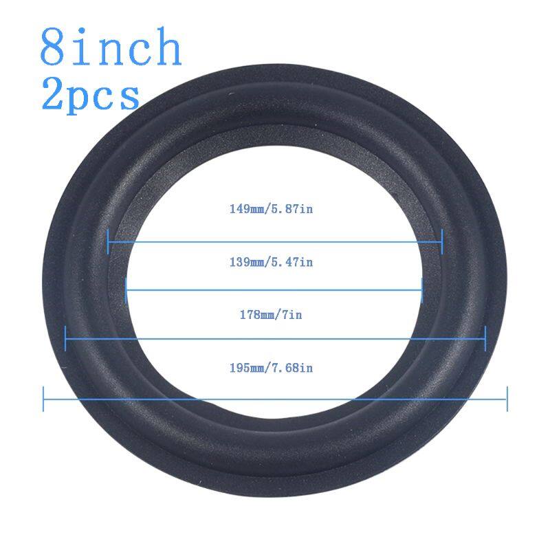 4/5/6.5/8/10/12 Inch High Elasticity Speaker Surround  air Foam Woofer Edge  lacement Foam Rubber