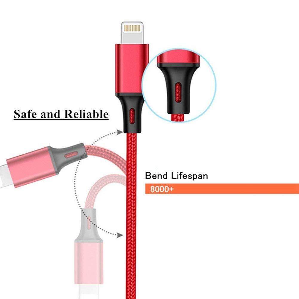 3 in 1 Multi Type C Cable Micro USB Data Sync Fast Charging for iPhone Android