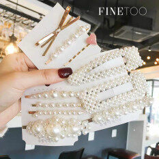 ★Cũng Tốt★Kẹp Tóc Ngọc Trai Wanita Hàn Quốc Phụ Kiện Thời Trang Kẹp Tóc