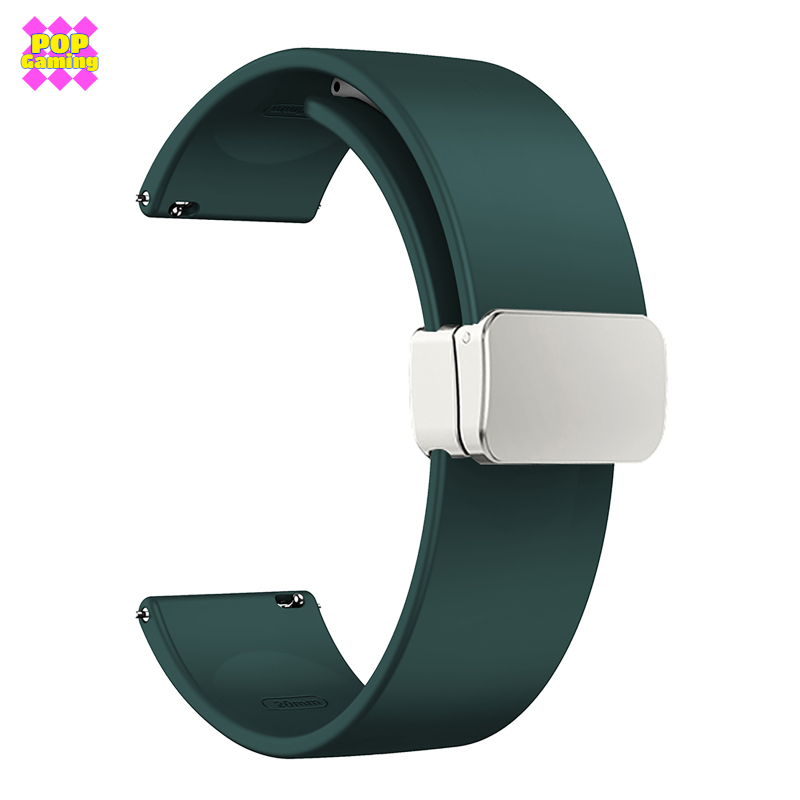 Fast Delivery 20mm/22mm Watch Band Compatible For Garmin Folding Buckle Watch Strap Glossy Surface Replacement Strap
