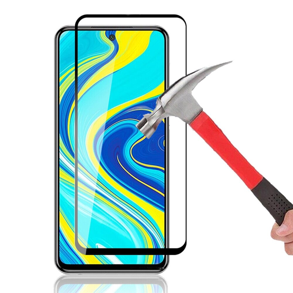 2PCS Full Glass Protector Xiaomi Redmi Note 9s Screen 9D Tempered Glass Phone Protector Protective Film Xiaomi Red mi Note 9 S Glass