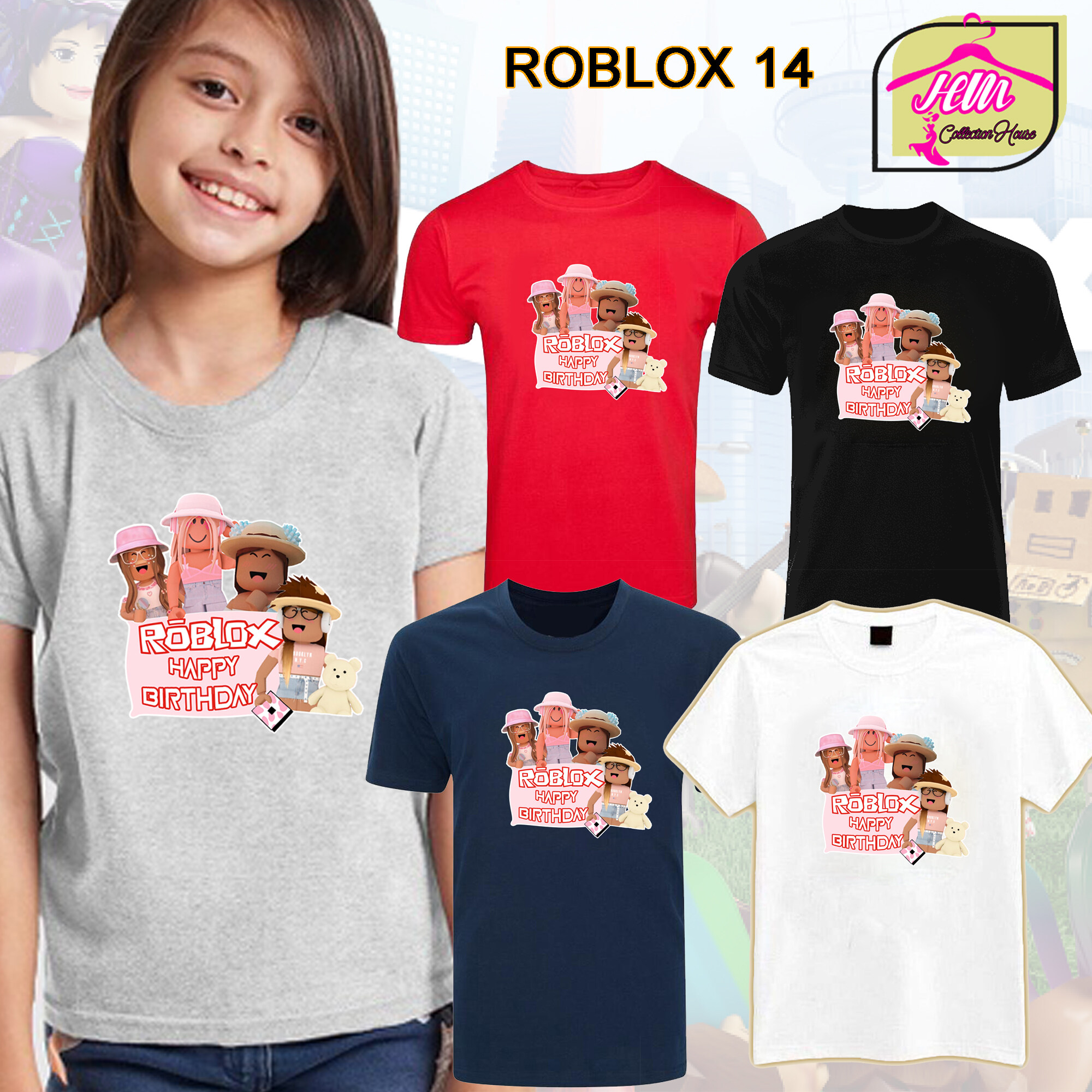 Roblox Kids t-shirt knight jump kids t-shirt/Girl Boy  Clothing/Black/Grey/Fashion/Budak baju/Unisex/Gamer Tee/Roblox T-shirt for  kids(Ready Stock), The Best Online Shopping in Malaysia