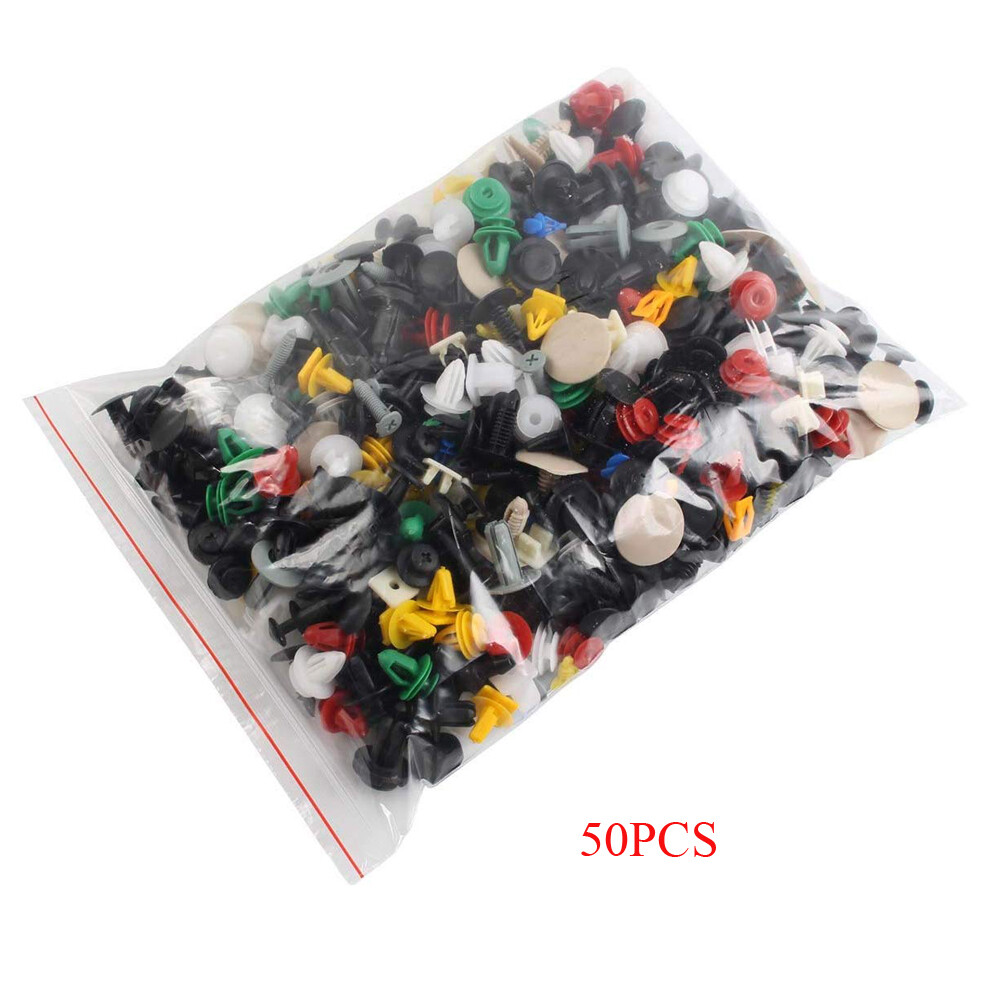 Car Fastener Bumper Mixed Rust Proof Plastic Quick Installation Wear Resistant Door Liner Clips for Door Trim Clips for Fender Clips