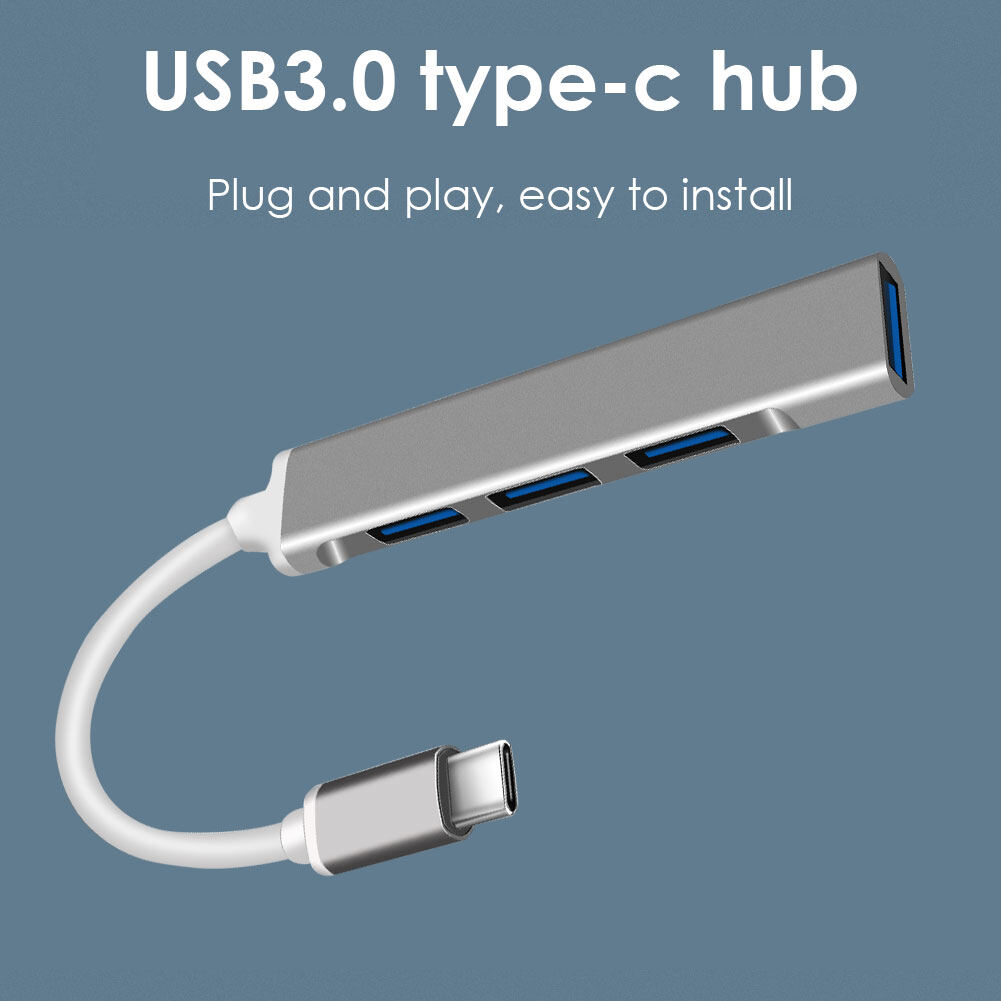 Professional USB C HUB 3.0 Type C 4 Port Multi Splitter Adapter USB 3.0 USB-C Hub Adapter