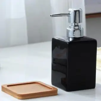 320ml Ceramic Liquid Soap Dispenser For Kitchen Bathroom Home