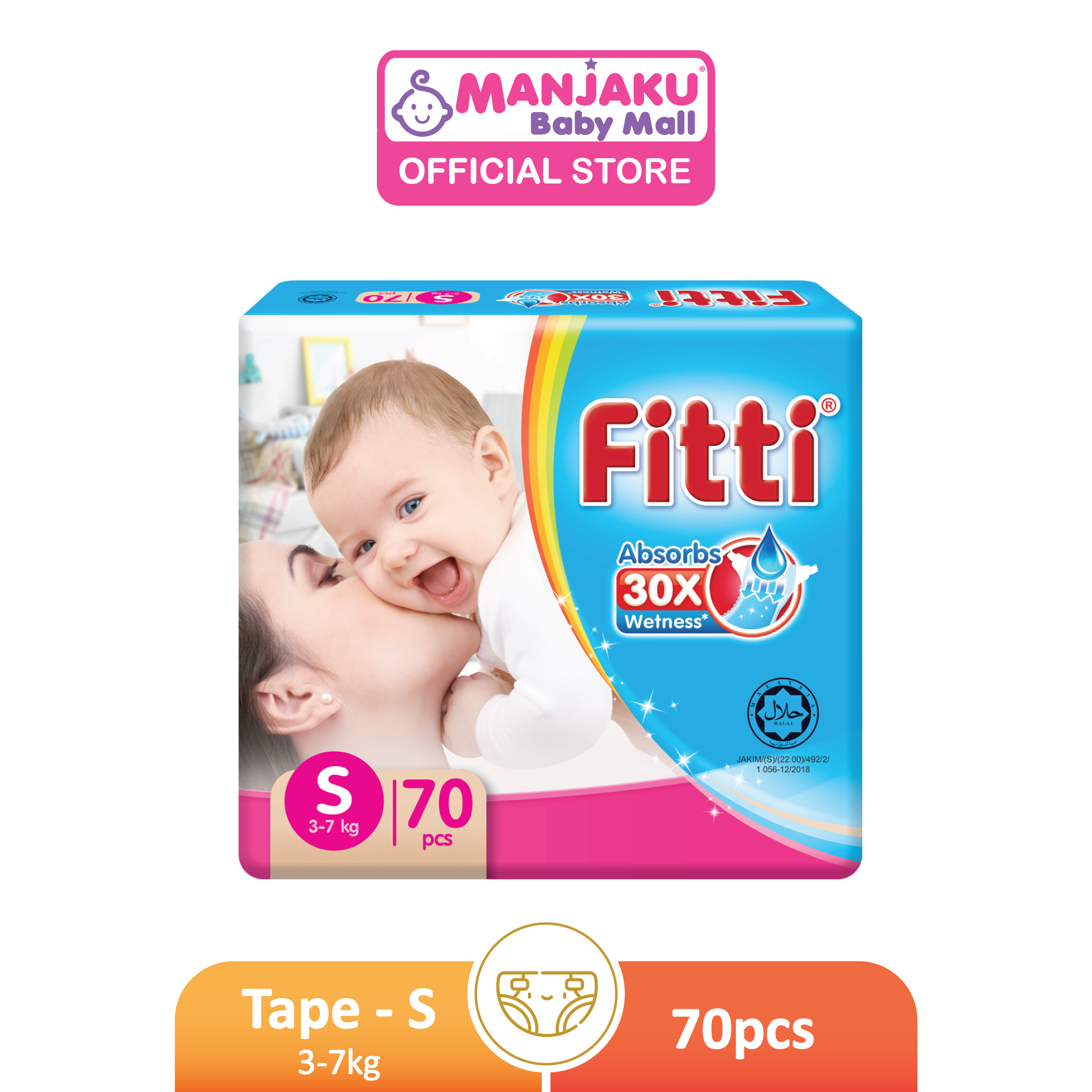 pampers fitti