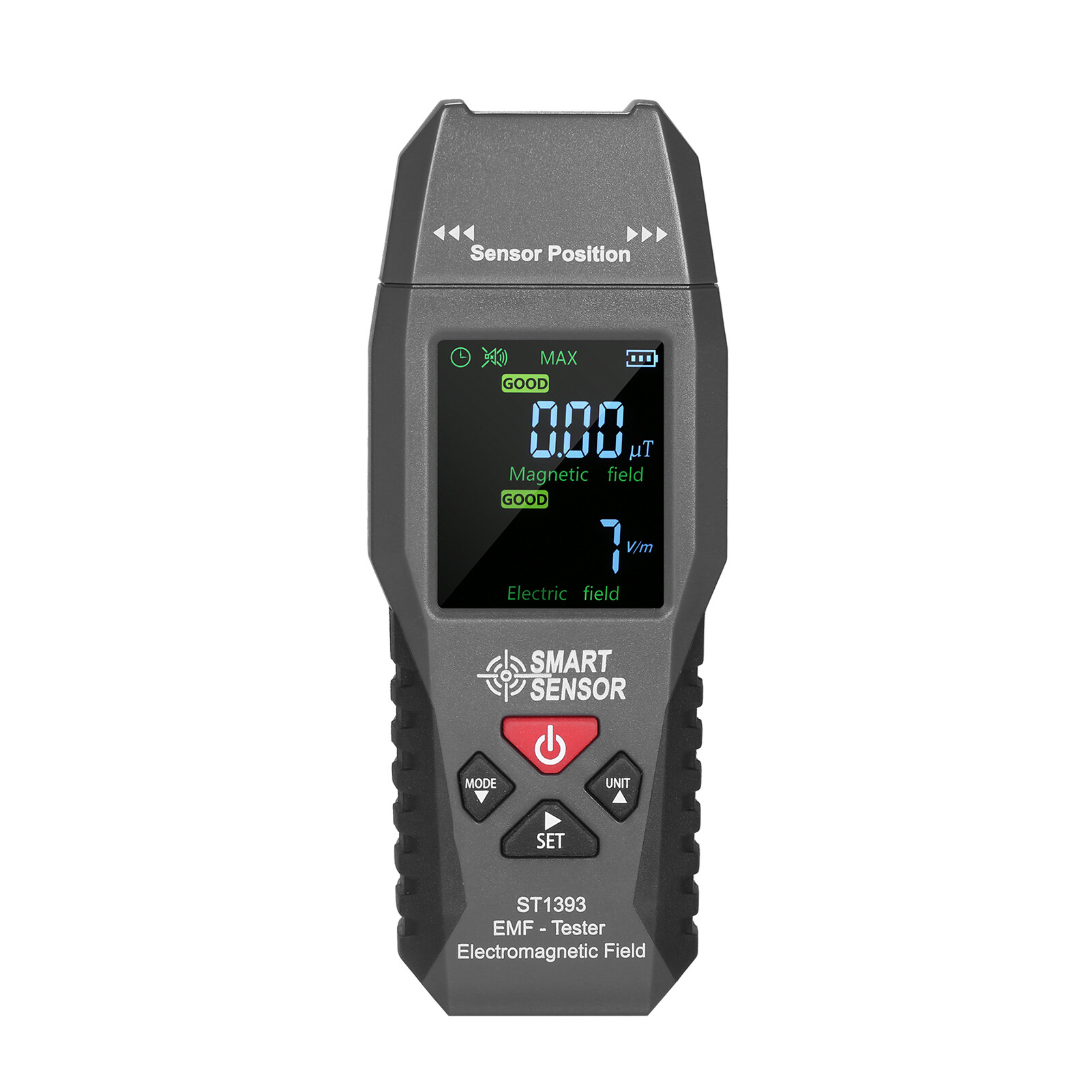 KKmoon SMART SENSOR ST1393 EMF Meter Electromagnetic Field EMF Detector Handheld Mini Digital LCD Electromagnetic Field Radiation Tester