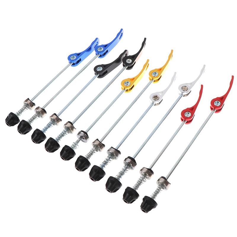Bike Quick Release Skewers Set - Front & Rear Hub Skewers For Mountain & Road Bikes