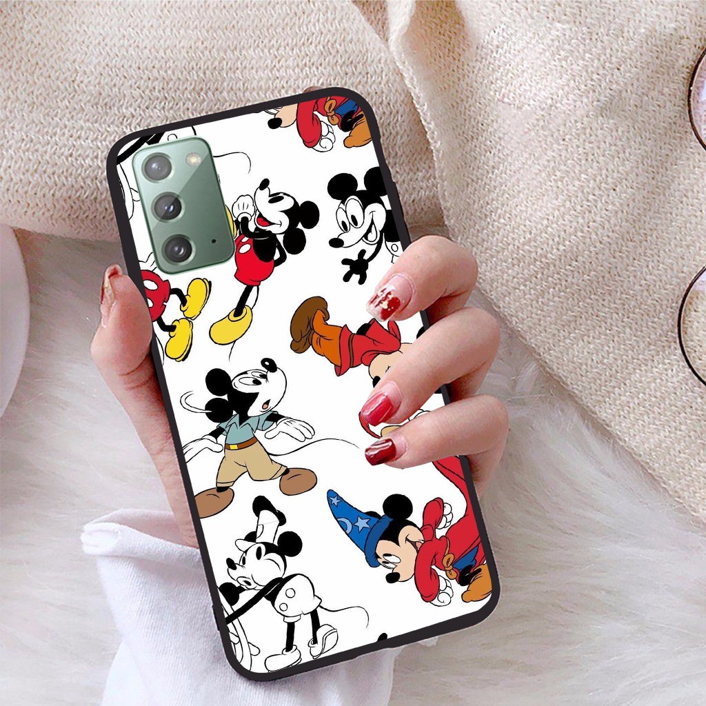 Ốp lưng samsung galaxy note 20 viền dẻo tpu bst hoạt hình