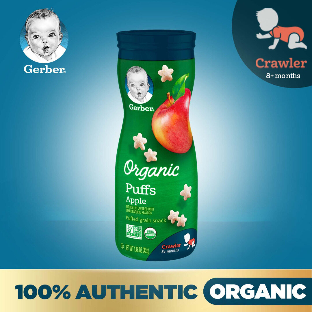 gerber organic puffs