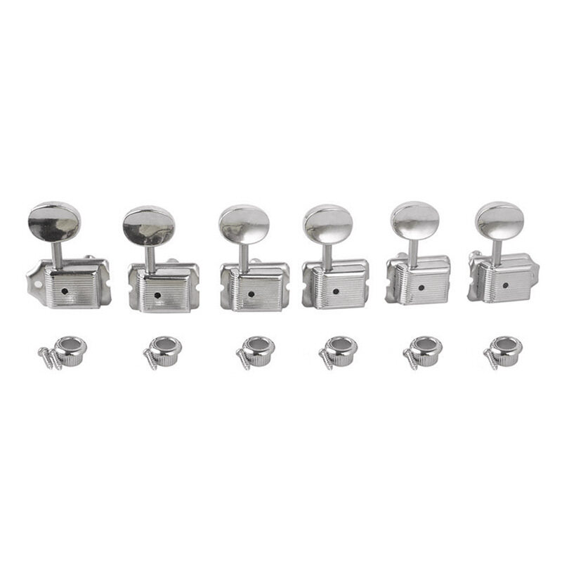 6R Vintage Style Electric Guitar String Tuning Pegs Tuners Machine Heads for Stratocaster Strat for Telecaster