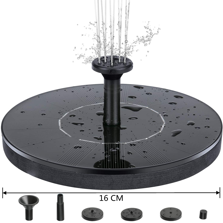 Berwarna-Warni Led Solar Air Pancut Air Kolam Kolam Kolam Air Terjun ...