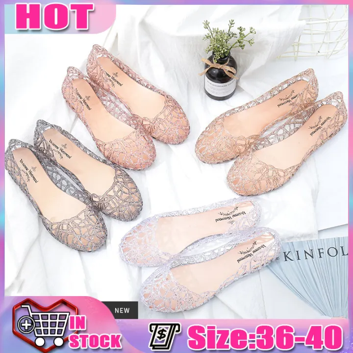jelly slip on shoes