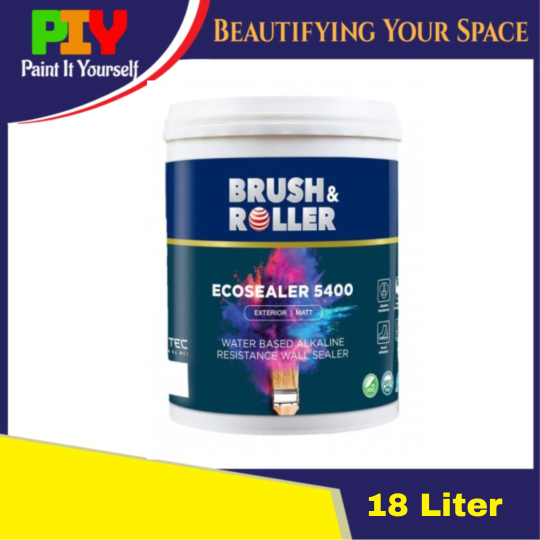 MCI Brush & Roller Ecosealer 5400 / Cat Undercoat Dinding Rumah 18L