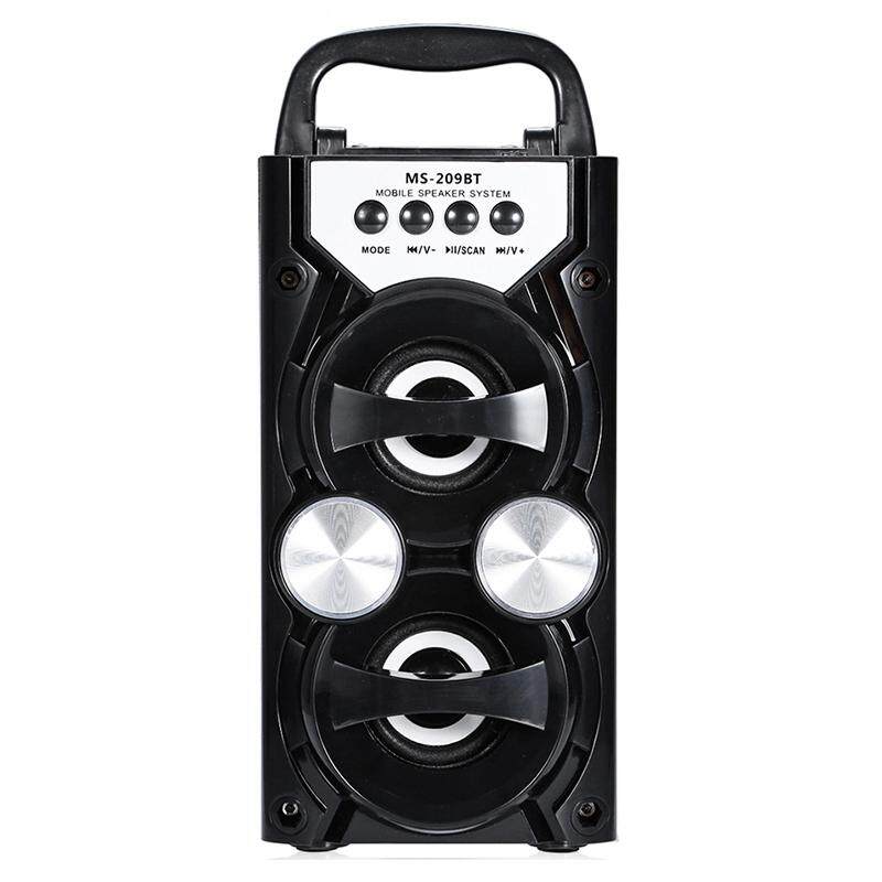 Portable Ms-209Bt Card Wireless Bluetooth Speaker Fm Radio Outdoor Speaker Audio High Power Tf Usb Music Speakers