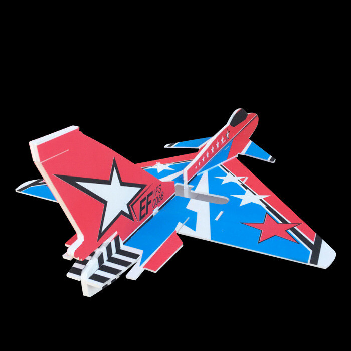 Fixed Wing Model Su27 RC Airplane With Microzone MC6C Transmitter with Receiver and Structure Parts For DIY RC Aircraft