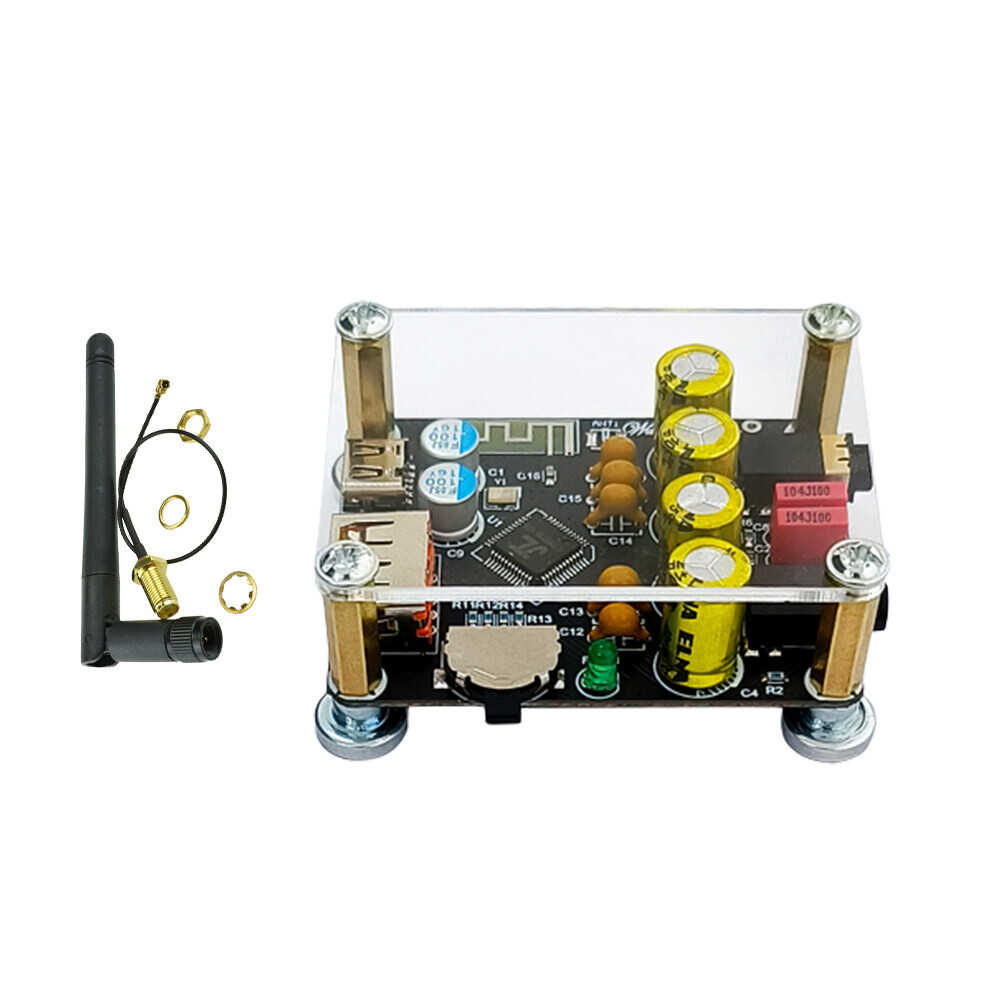 SeasBoat ZK-PT2 Lossless Fever HIFI5.1 Bluetooth U Disk Decoder Board Player Audio Receiver Audio Power Amplifier