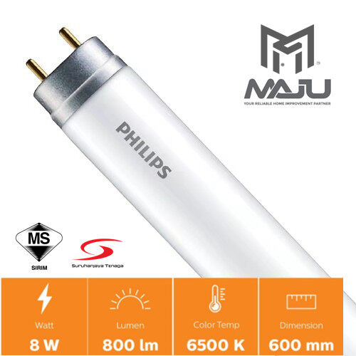 Philips Led Tube Ecofit & Casing   Lampu Panjang Led & Casing   Lampu 