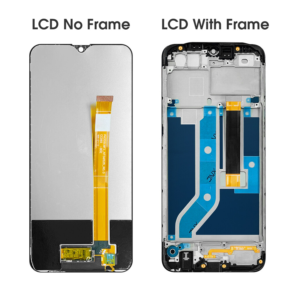 Ips Màn hình LCD cho Oppo A12 A12s cph2083 cph2077 Bộ linh kiện số của màn hình cảm ứng thay thế với các bộ phận khung