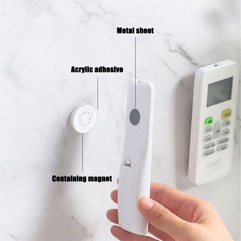 Móc & móc gắn tường chống mất chủ lưu trữ cho điều khiển từ xa Nhãn dán tủ lạnh