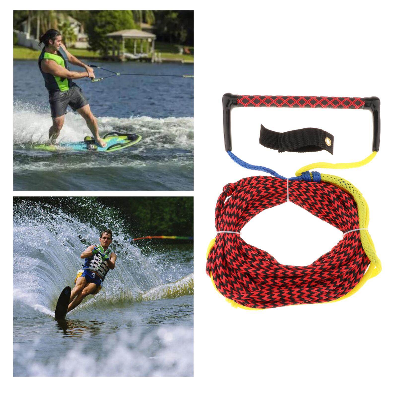 WDSoil Water Ski Rope Floating Surf Rope Floatable Tow Ropes Wakesurf Rope Accs