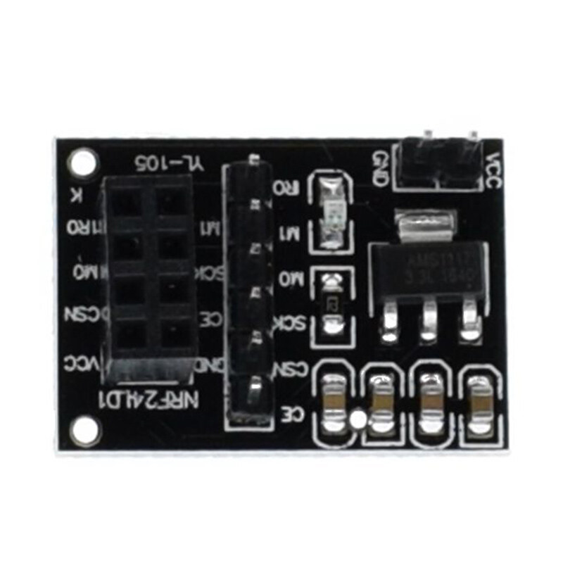 Mô-đun Bộ Chuyển Đổi Không Dây NRF24L01 Bảng Chuyển Đổi Ổ Cắm Mới 8Pin