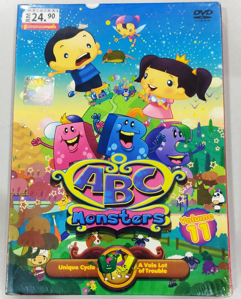 ABC Monsters Volume 11 DVD Preschool Edutainment Animated TV Series Age 4-6 Years | Lazada ABC Monsters Volume 11 DVD Preschool Edutainment Animated TV Series Age 4-6 Years | Lazada