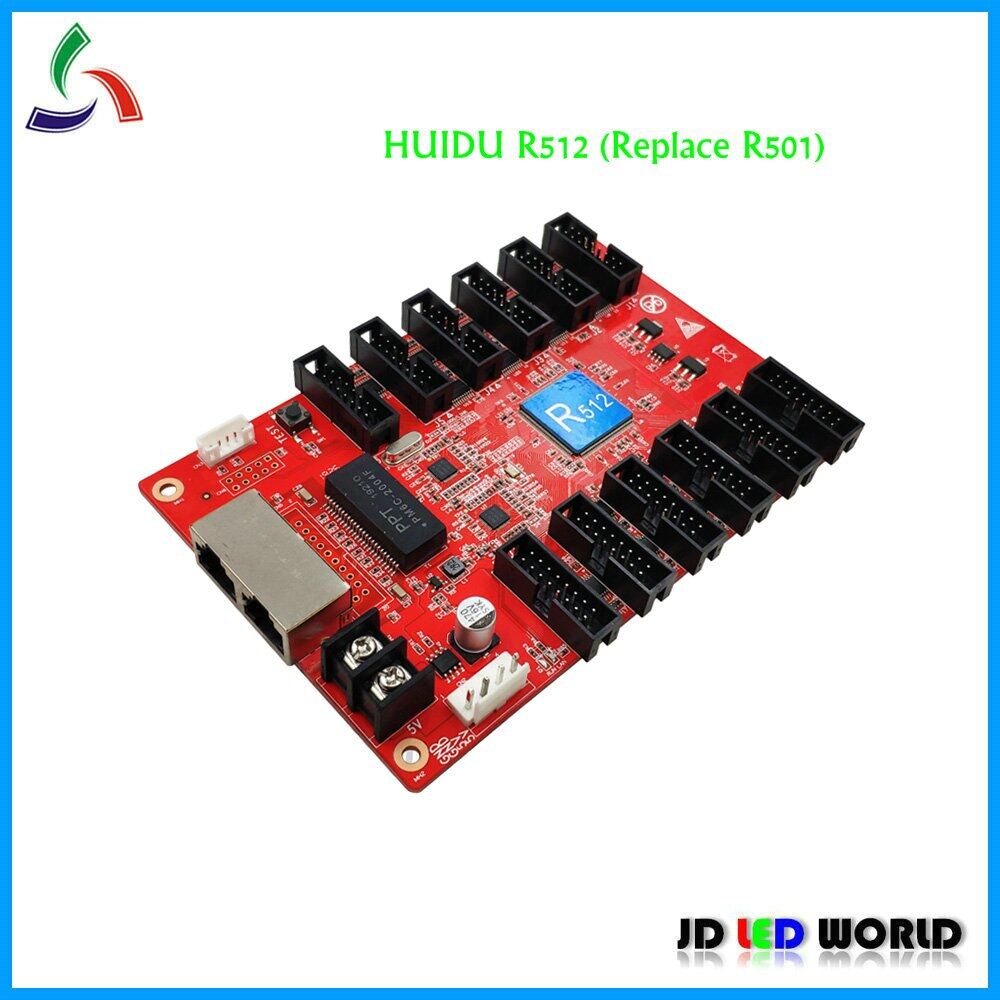 Huidu r512 hd-r512replace r501 rgb led display controller work with c15/c15c/c35/c35c/c10/c30/a3/a4/a5/a6/a601/a602/a603
