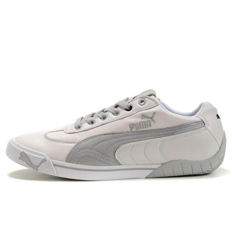 Stok Tersedia PUMA2010 Olahraga Sepatu Sepatu Kasual Modis Beige Grey