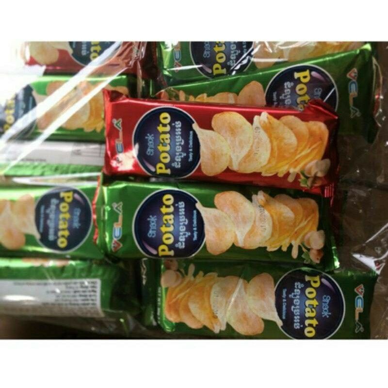 Bịch 30 gói snack potato giòn ngon