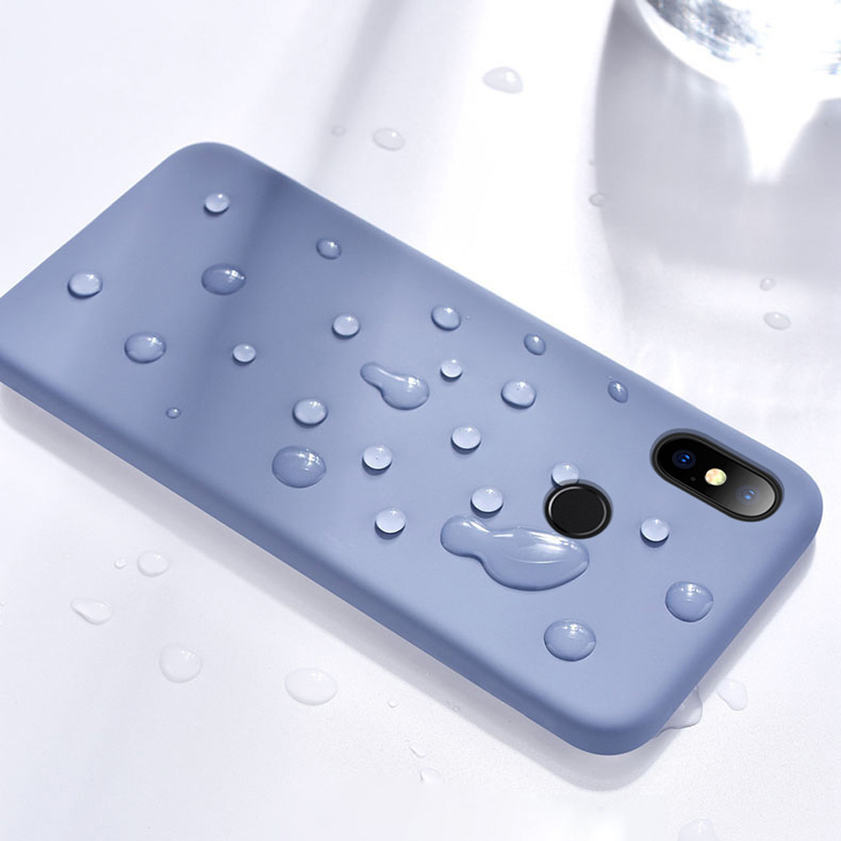 MiX 4 3 2S Case for Xiaomi Mi MiX 2S Original Liquid Silicone Case Rubber Microfiber Cloth Lining Cushion Phone Capa for Mi MiX 2 casing