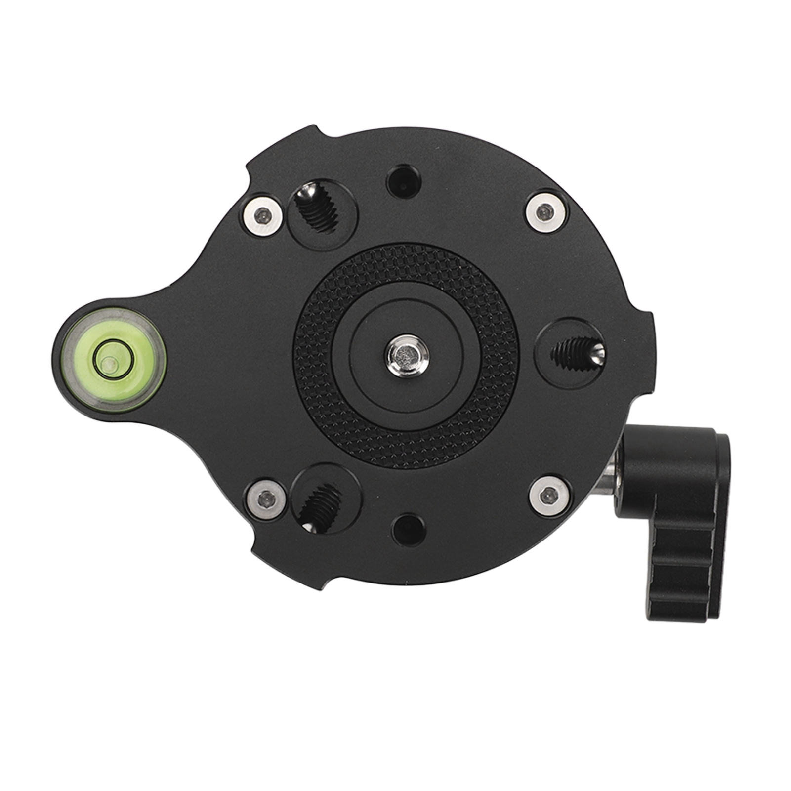 Tripod Head Leveling Base Half Ball Metal 360 Degree Rotating Camera Leveler Tripod Leveling Base for Tripods