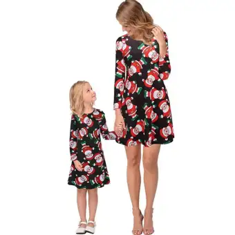 christmas mother daughter dresses