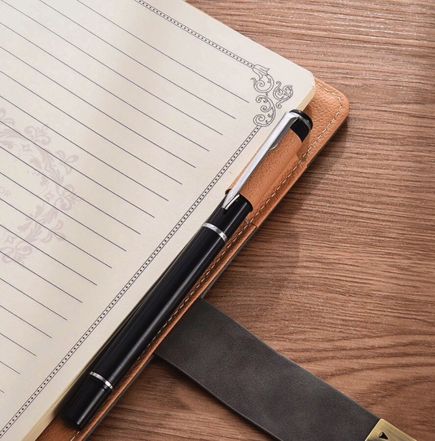 【hot】 Password Notebook 360Pages A5 Personal Diary with Lock Code Thick Notepad Agenda Leather Journals Office Stationery Supplies