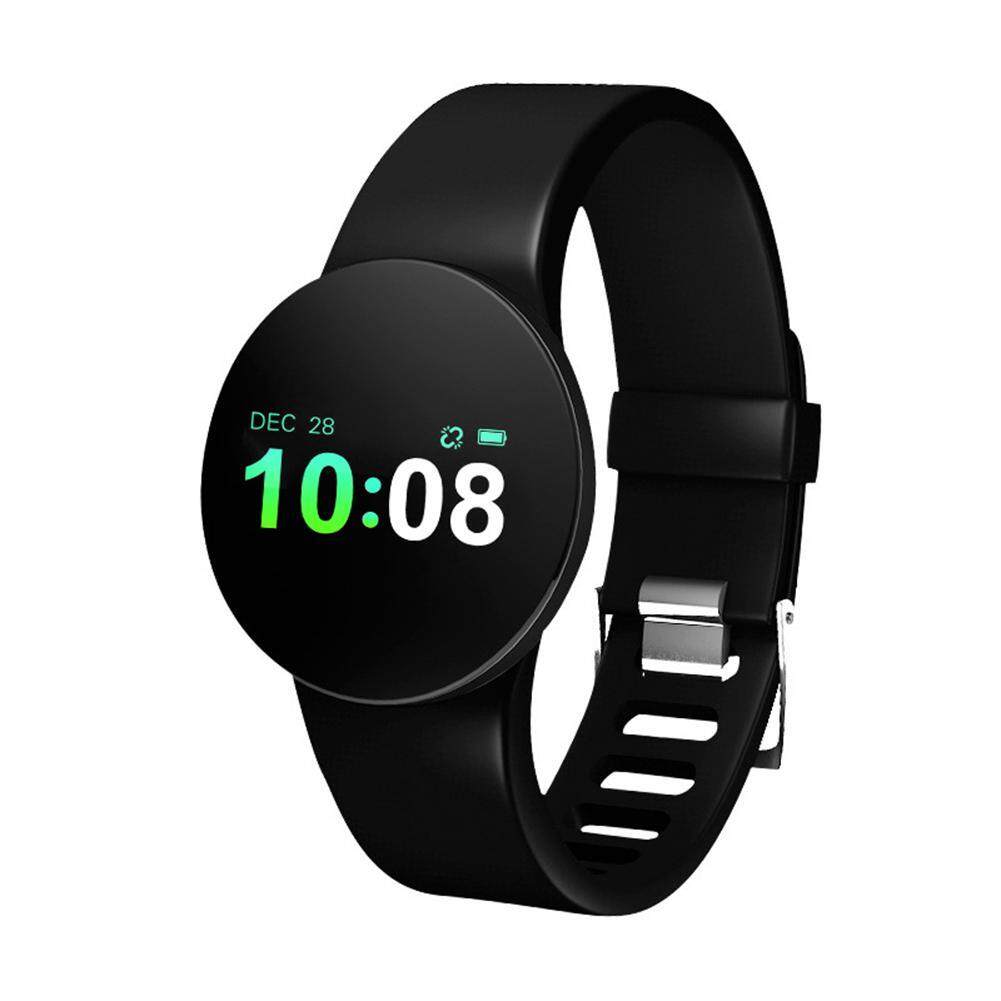 Niceeshop Pemantau Fitness Gelang Pintar Jam Tangan dengan Heart Rate Monitor Tekanan Darah, Layar Sentuh Tahan Air Aktivitas Gelang dengan Pelacak GPS untuk Android iPhone Yang Kompatibel