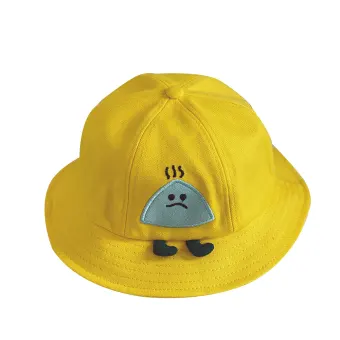 yellow visor hat