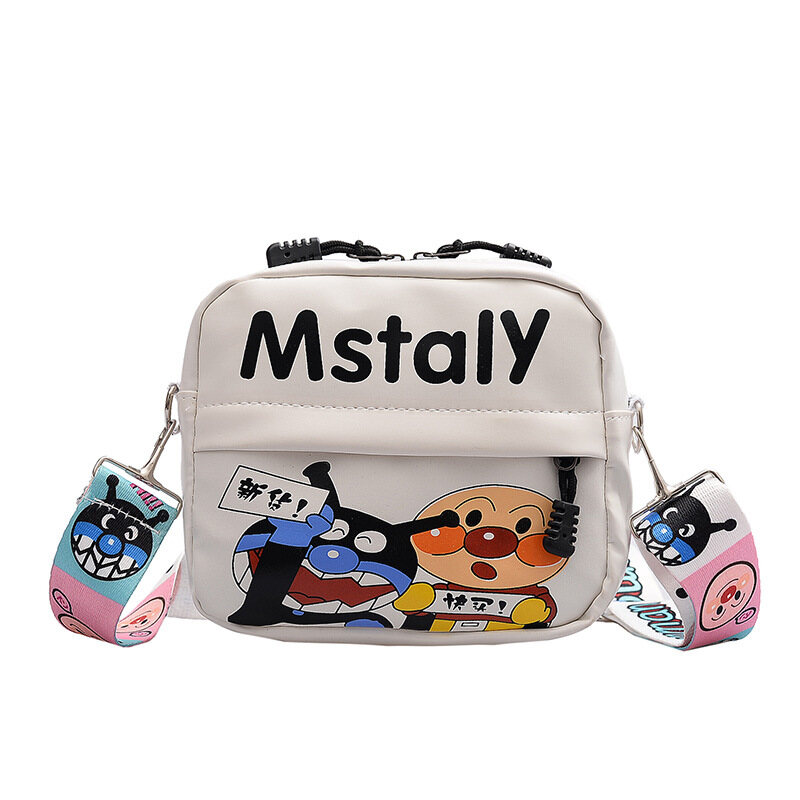 Johnn cute print bag New trendy Korean version of the student fashion bag Shoulder cross-body bag