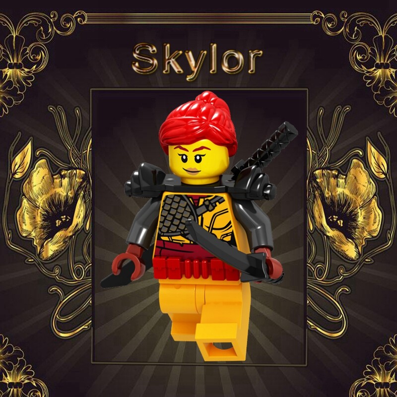 Ninjago Minifigure Skylor Chen Ninjago Chen Skylor Samural X