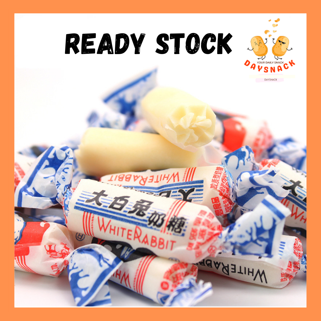 [nonhalal] 大白兔奶糖 糖果 零食 White Rabbit Milk Candy 1pcs Lazada