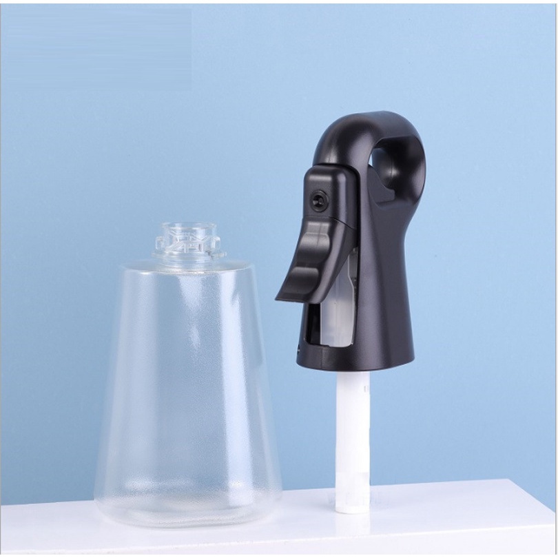 【♡Lovely girls house♡】300ml Transparent Portable High Pressure Continuous Mist Spray Bottle Hairdressing Empty Bottle Refillable Mist Bottle Salon Barber Hair Tools Water Sprayer Care Tools