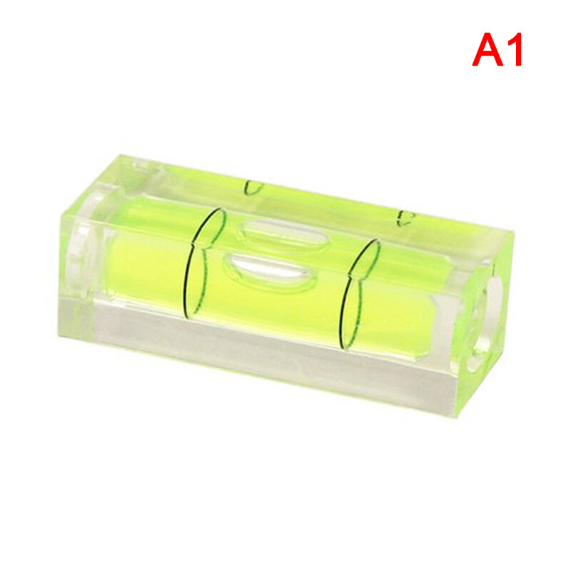 Sanba New Household Mini Square High Precision Green Round Bullseye Range Bubble